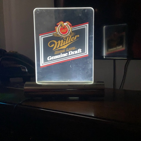 miller high life Other - Miller High life Beer Sign Light up Acrylic Logo